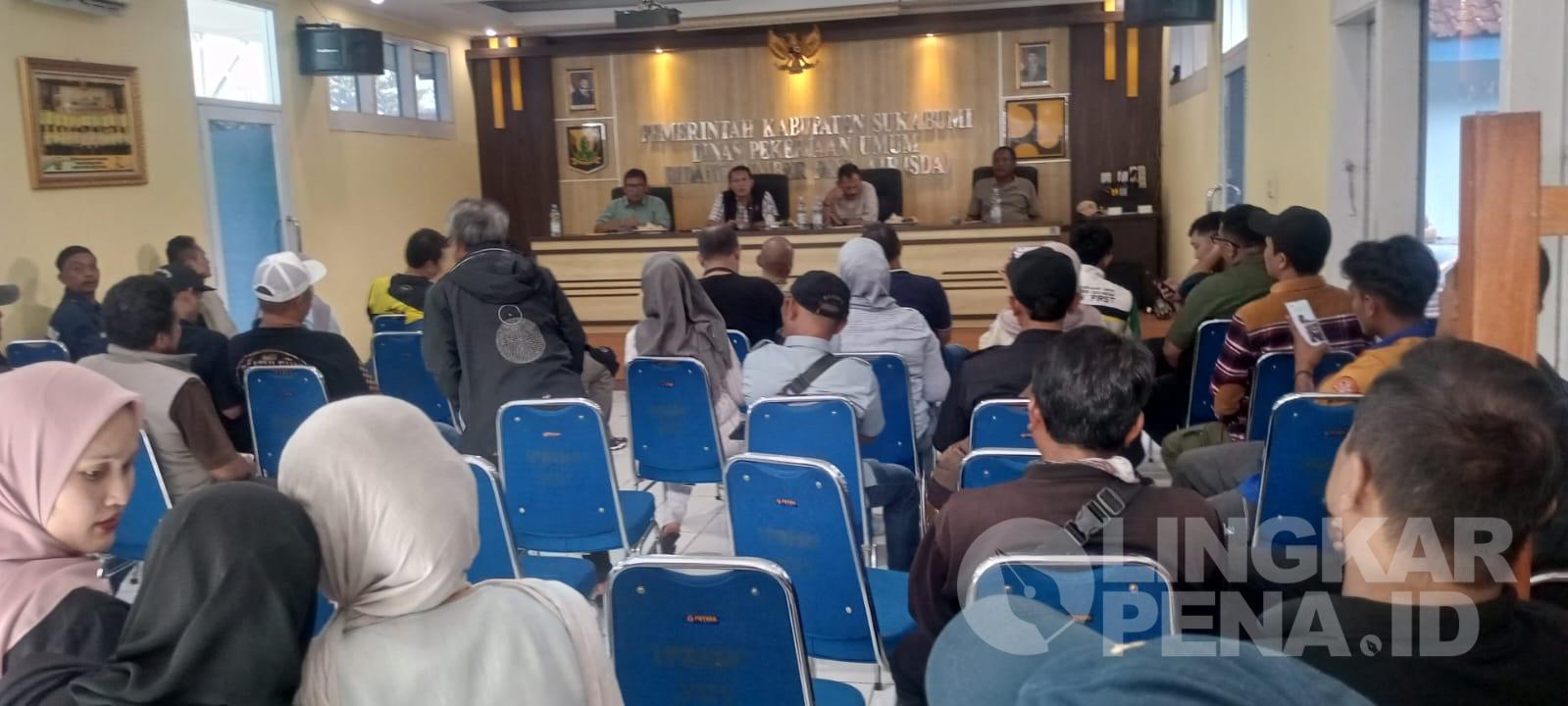 Para pelaksana pekerjaan hadir dalam PCM Bid, SDA (poto/ist).